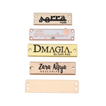 Custom Wholesale Clothing: Trademark Brand Logo, Garment, Hat, Scarf, and Engraved Metal Name Tags
