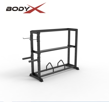 Small Storage Rack for Dumbbells, Kettlebells, and Barbells