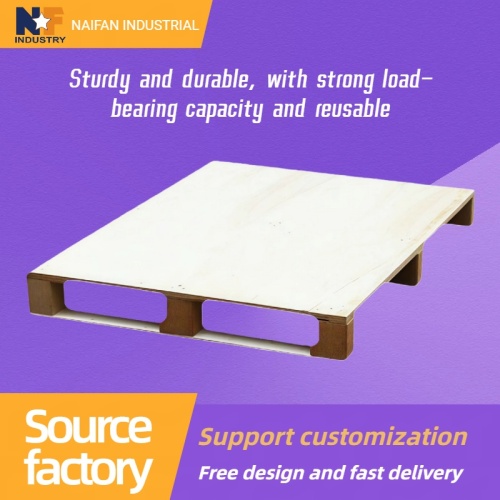 Изготовленный на заказ поддон из цельной древесины, предназначенный для использования на вилочных погрузчиках
