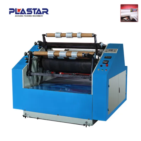 High speed Automatic cling Film Rewinding Slitter machine