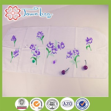 100% cotton woven printed tea towel