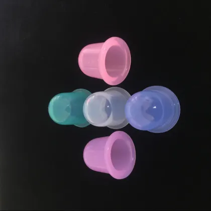 4Pcs Silicone Vacuum Massage Cups Cupping Therapy Set