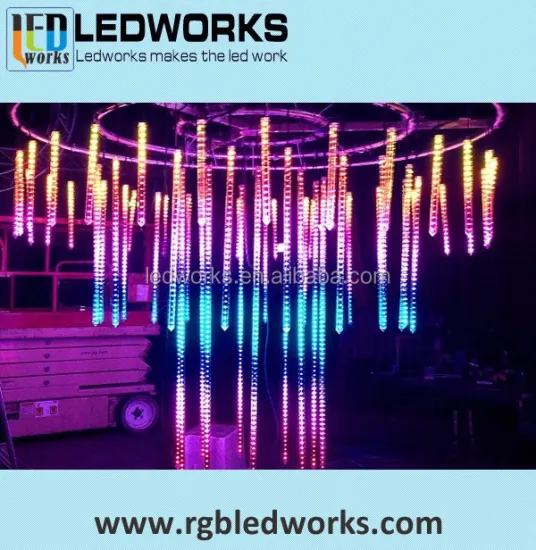 Rain Effect Disco Lighting, DMX 3D Meteor Tubes, and Meteor Strips Light for Club: Enhancing Your Night Experience
