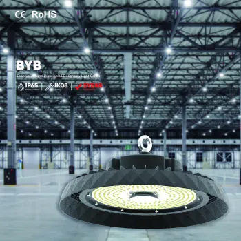 200W Dimmable LED Linear High Bay Light with Suspended Installation for Warehouses