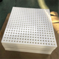 Perforated plastic sheet/sieve plate