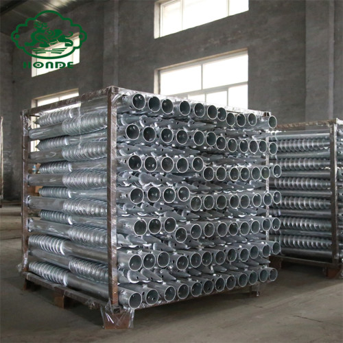 Galvanizli Q235 Çelik Helisel Toprak Vidalı Çapa