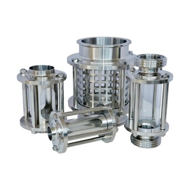 SS304/316L Sanitary Stainless Steel Straight Quick-Install Welded Threaded Sight Glass