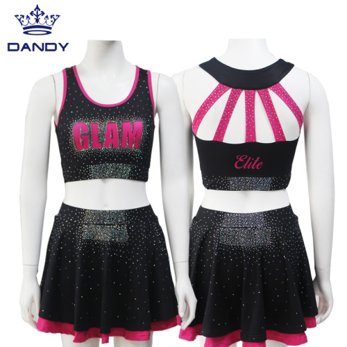 Customized sexy cheer competition uniforms