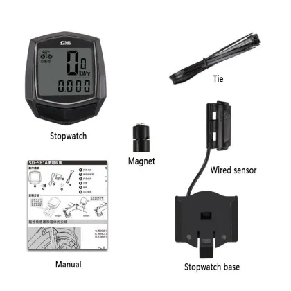 Waterproof Bicycle Computer with LCD Display for MTB - Odometer & Speedometer