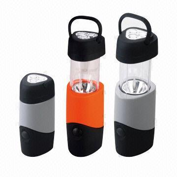 LED Flashlight with Rotating Illumination