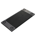 Placa de grafito personalizada 100x100x5 mm para celdas de combustible