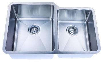 stainless steel sink for kitchen-double bowl undermount