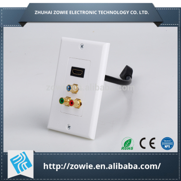 120 type decora faceplate hdmi 4 ports customized