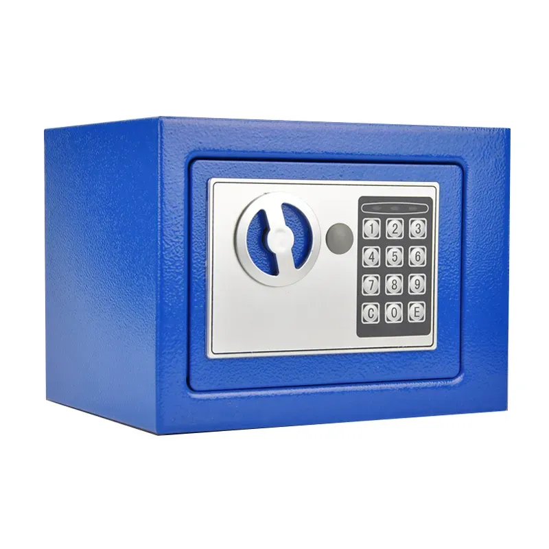 High-Capacity Steel Safe for 4 Pistols – Hotel & Household Use