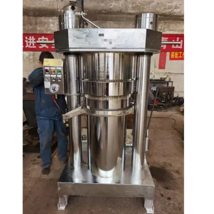 Sesame and Olive Oil Extraction Machinery: Commercial Hydraulic Hot and Cold Oil Press Machine