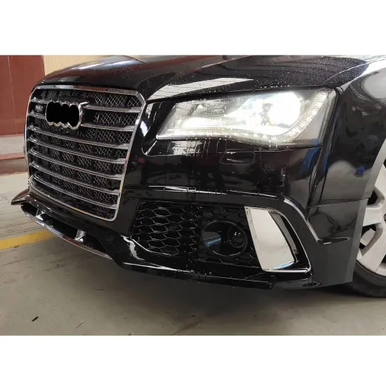 RS8 Style Car Bumpers and Grilles for Audi A8 D4/D4.5 (2011-2018) Facelift to New W12 Model