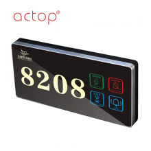 Actop Smart hotel Plaque de porte