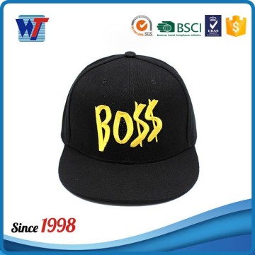 Unisex 3D Letters Embroidery Hip-Hop Hat Snapback Baseball Cap