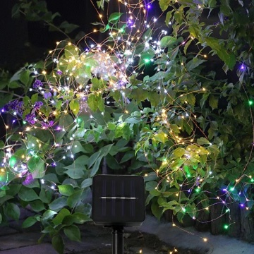 鋭いLEDフラッシングソーラーフェアリーライト - 屋内の装飾用の銅線ワイヤーストリングライト