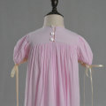 Cap Sleeve Viscose Girls Pink Heirloom Dress