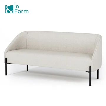 Nordic Style 3-Seater Modern Design Sofa for Office Reception and Living Rooms