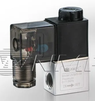 2/2 Way Solenoid Valve 2V Metal Body Direct Acting Valve Equivalent of 2W Small Orifice Type