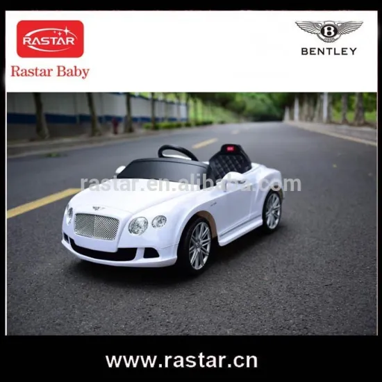 newest model toy car CE approved Bentley children licensed ride on car