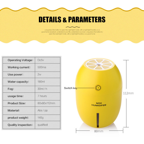 120ml Office Ultrasonic USB Humidifier