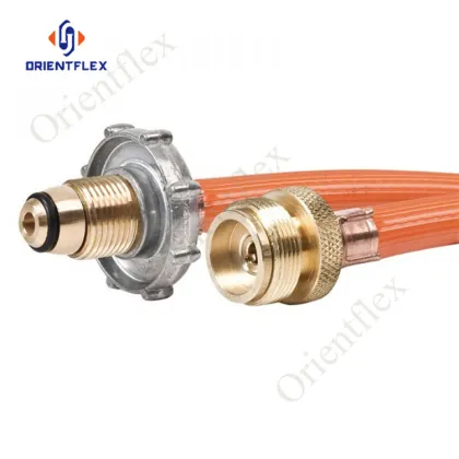 3 meter gas pipe line orange