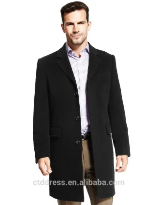 2015 new style 100% cashmere wool coat