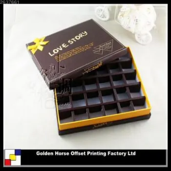 chocolate packaging box