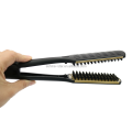 Cepillo de plancha de cabello doble lado