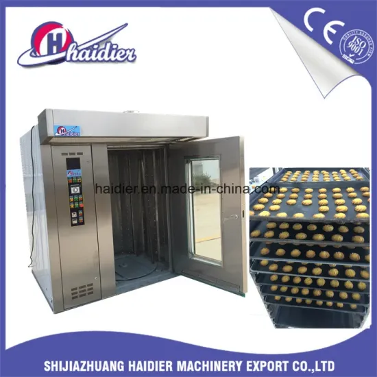 Luxury Cake Rotary Oven Electric Biscuits Oven with 2 Trolleys