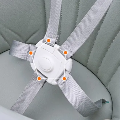 Versatile Kids Dining Chair: Foldable Baby Feeding Chair & Baby Rocker Combined