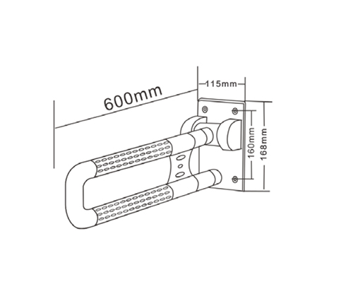 Toilet handrail-14