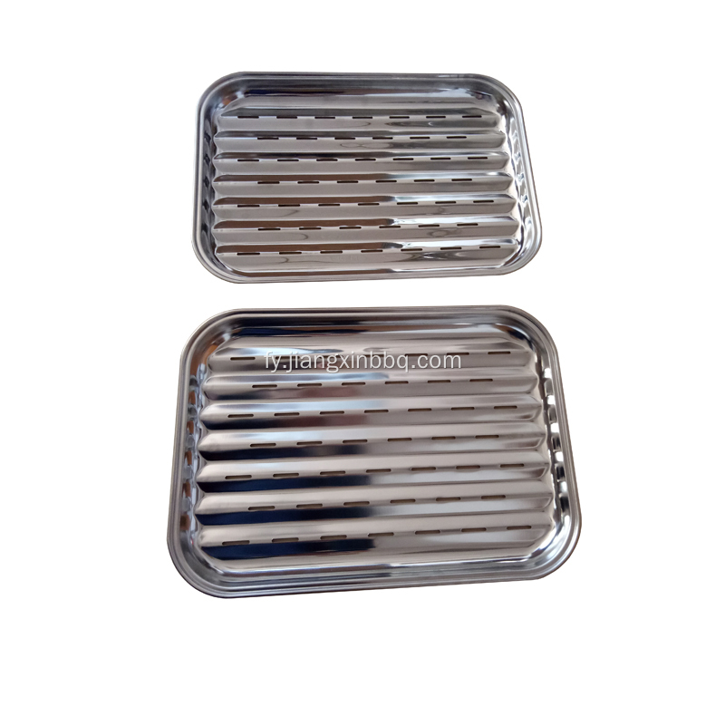 Stainless Steel BBQ Grill Tray