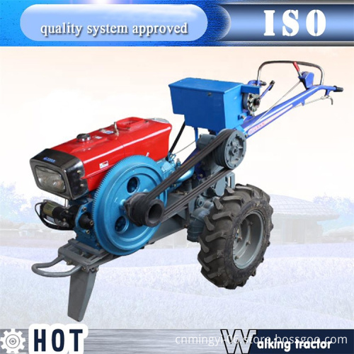 20HP/22HP Two-Wheel Mini Hand Tractor with Belt Transmission: A Walking Tractor for Agricultural Tasks