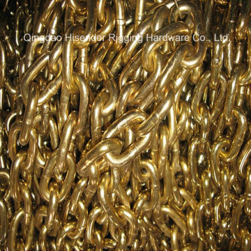 Australia Standard Link Chain, G80 Chain, Yellow Zinc, Black Painted, High Strength