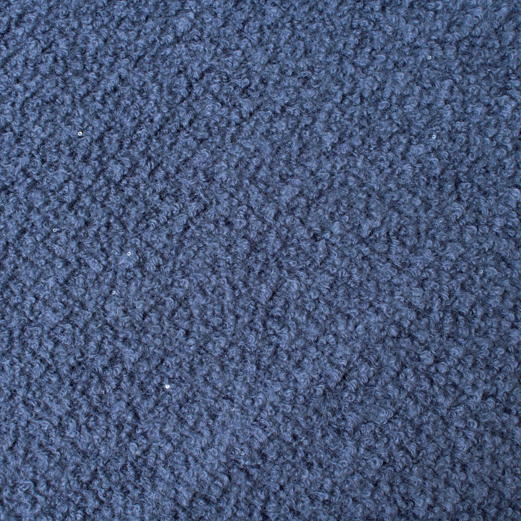 Wool Polyester Sequin Fabric