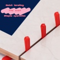 Ceramic tile wedge spacer insert