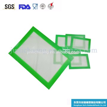 FDA approved novel design practical heat resistant fiberglass silicone baking mats