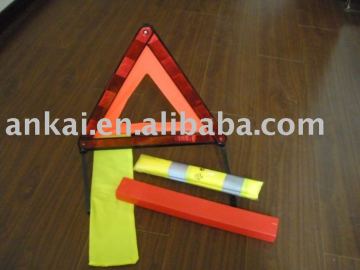 Safety kits ( safety vest&amp;Warning Triangle with Emark)