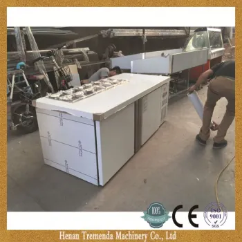 TREMENDA pizza making table winning most customers
