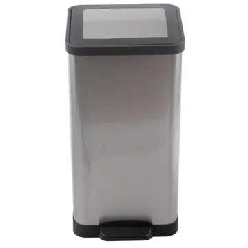 Stainless Steel Step Trash Can