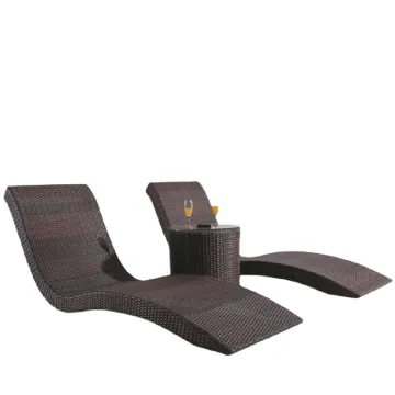 Outdoor Aluminum Swimming Pool Lounge Chair for Beach Sunbed