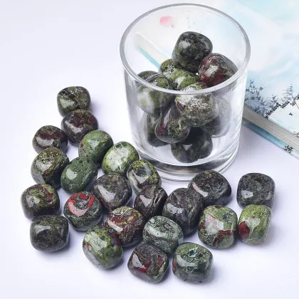 Natural High Quality Quartz Spheres Dragon Blood Stones