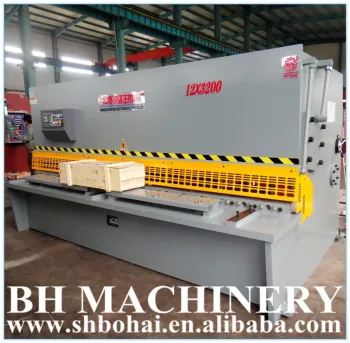 QC12Y-12x3200 Metal Sheet Hydraulic Guillotine Shearing Machine