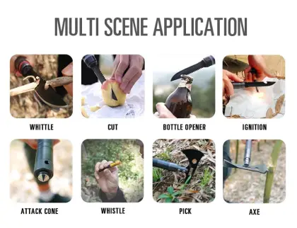 Essential Multifunctional Double-Sided Axe Tool for Outdoor Workers