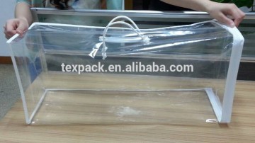 Transparent PVC zipper bag