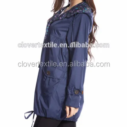 PVC PU Polyester Women's Raincoat Rain Suit